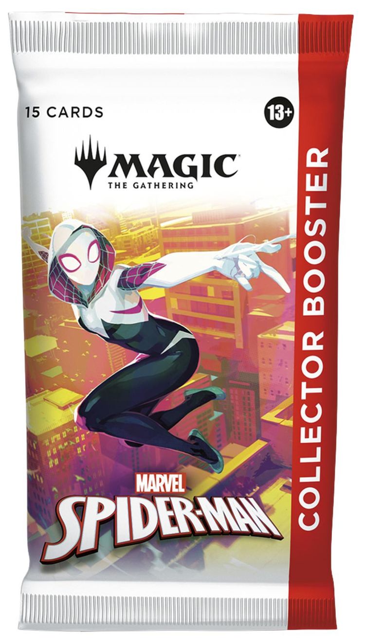 Magic The Gathering Marvels Spider Man Collector Booster Pack