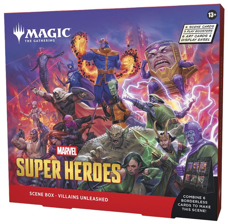 Magic The Gathering Marvel Super Heroes Scene Box Villains Unleashed