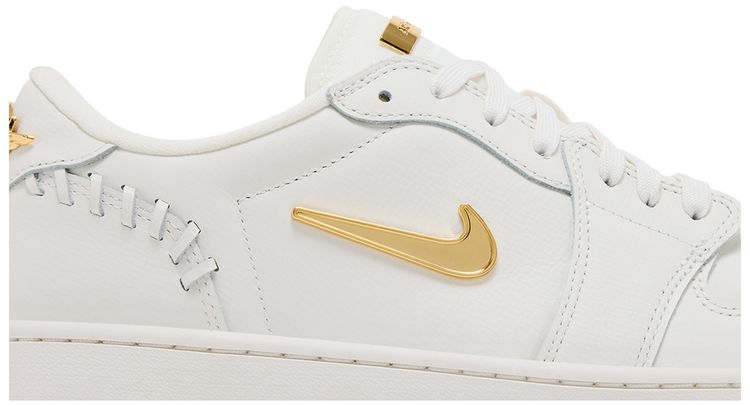 Wmns Air Jordan 1 Low Method of Make Sail Metallic Gold