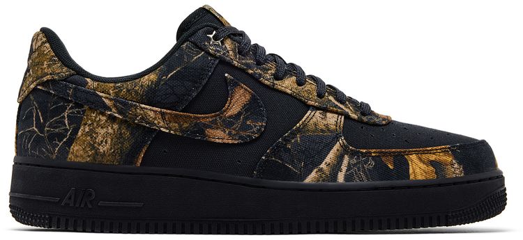 Realtree x Nike Air Force 1 Low Black Camo