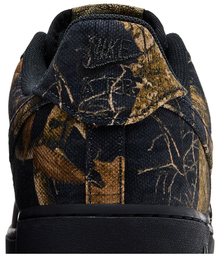 Realtree x Nike Air Force 1 Low Black Camo