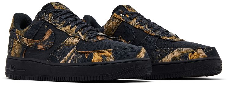 Realtree x Nike Air Force 1 Low Black Camo