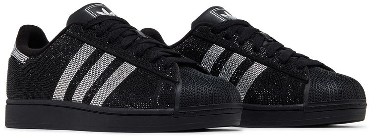 adidas Wmns Superstar 2 Rhinestone Black Silver