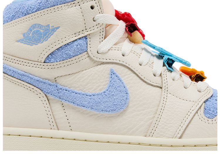 Wmns Air Jordan 1 High OG Pale Ivory Pyschic Blue