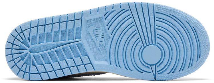 Wmns Air Jordan 1 High OG Pale Ivory Pyschic Blue