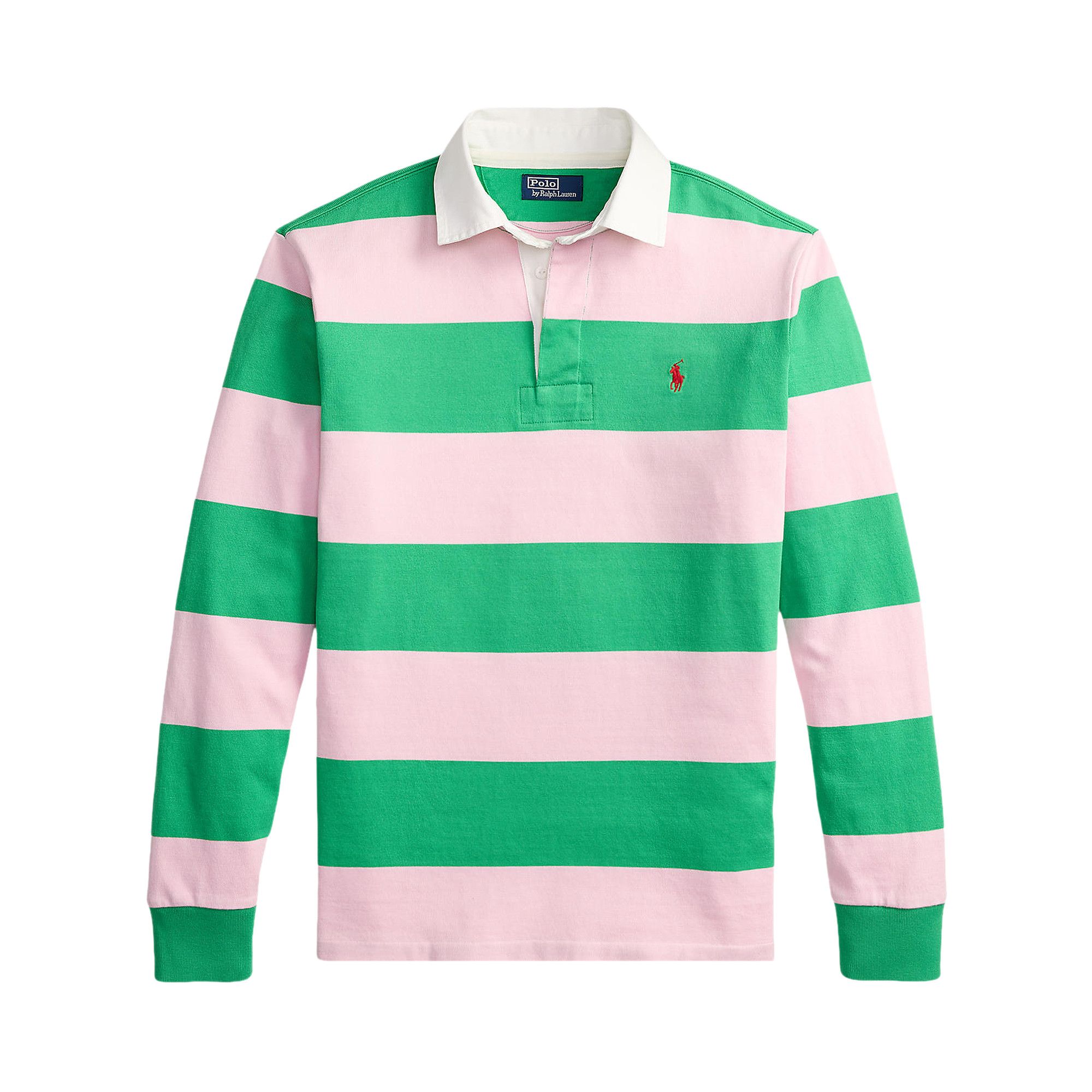 Buy Polo Ralph Lauren Long-Sleeve Heavyweight Rugby Shirt 'Garden