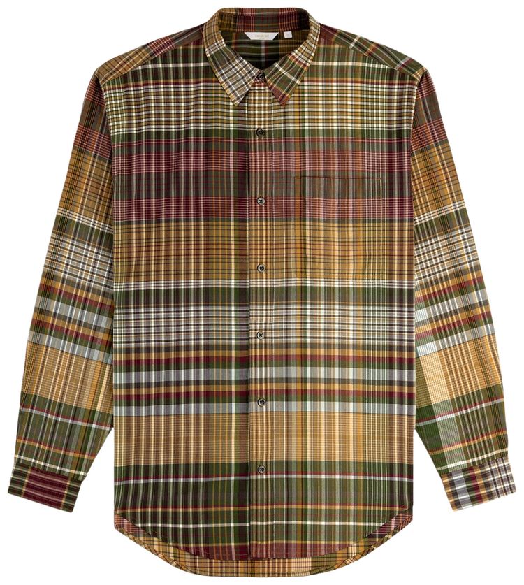 Aime Leon Dore Washed Madras Shirt Kalamata Plaid
