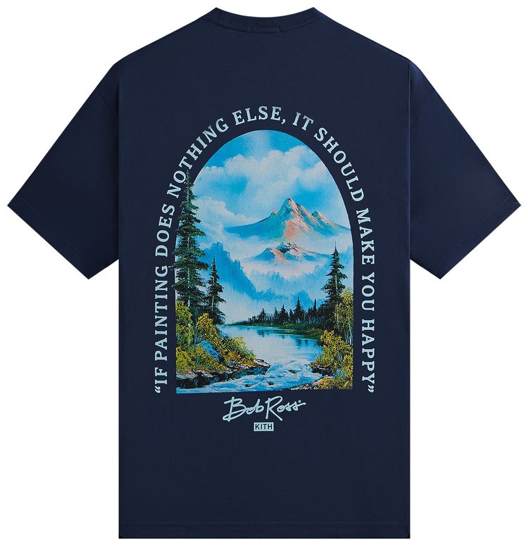 Kith For Bob Ross Purpose Tee Nocturnal