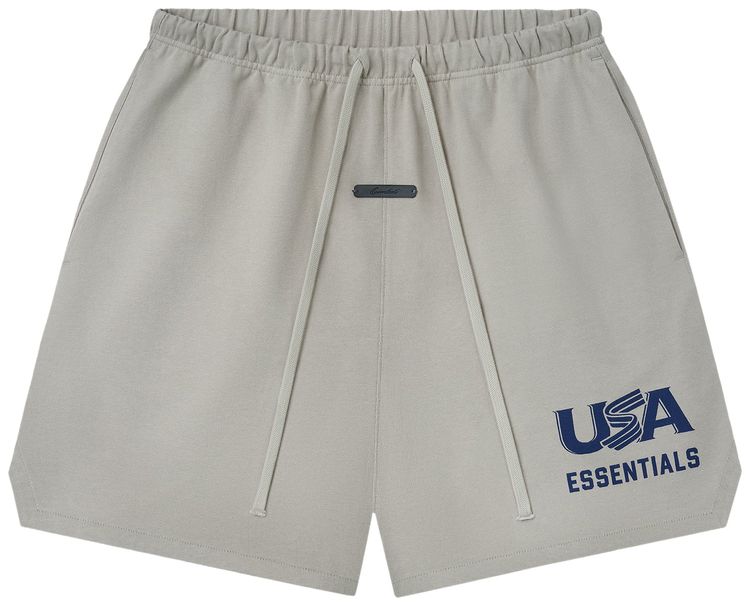 Fear of God Essentials USA Jersey Sweatshort Seal