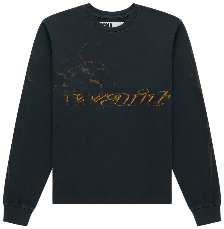 Sp5der Wait Long Sleeve Black