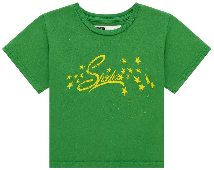 Sp5der Cuntry Spray Tee Kelly Green