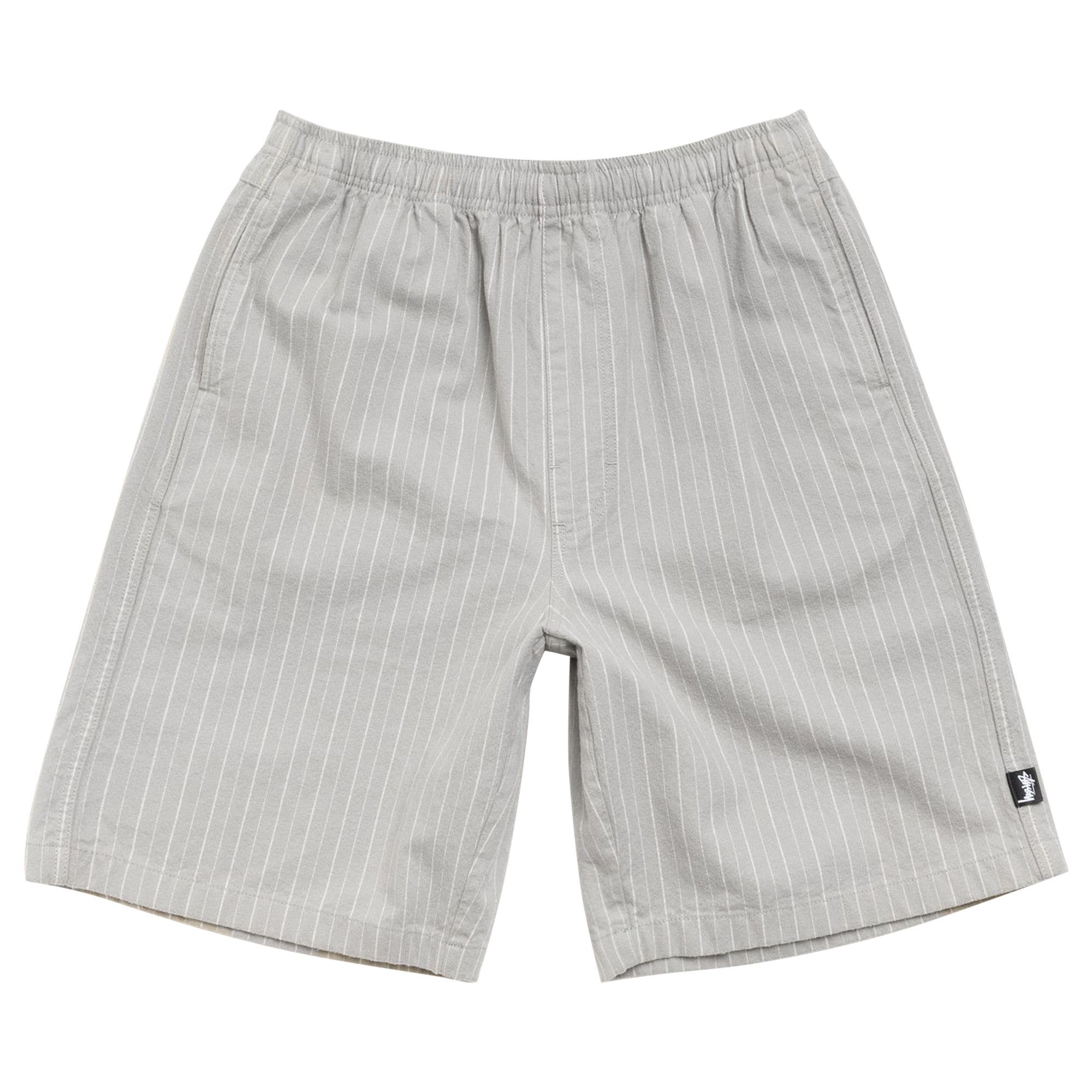 Buy Stussy Baggy Beach Short 'Grey Stripe' - 112347 GREY | GOAT
