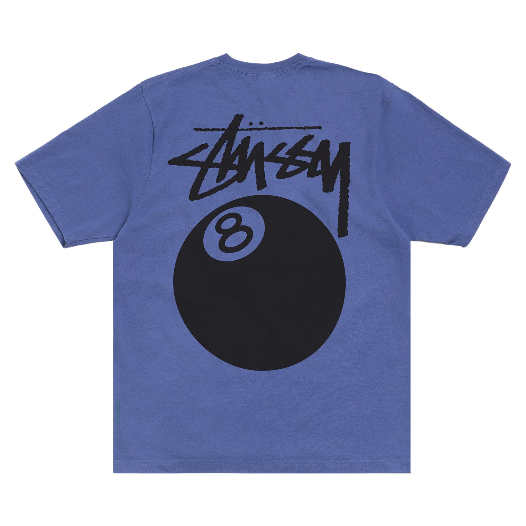 Buy Stussy 8 Ball Tee Pigment Dyed 'Indigo' - 1905022 INDI | GOAT