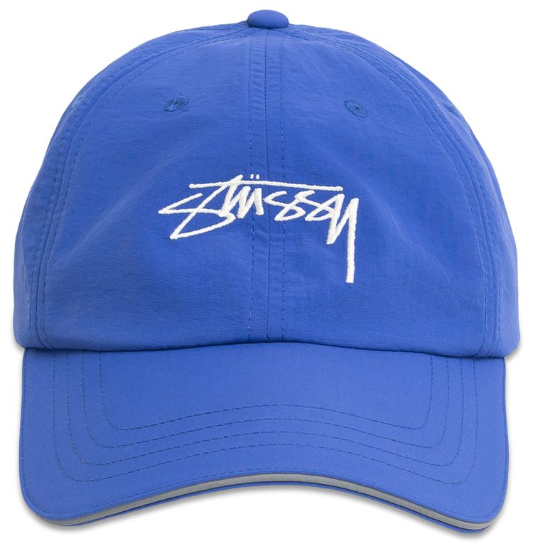 Stussy Low Profile Smooth Stock Strapback Blue