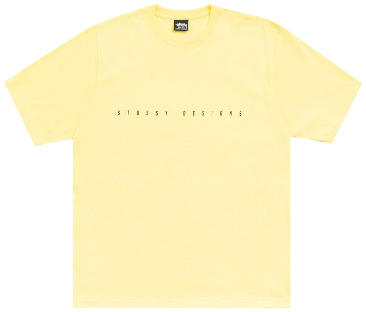 Stussy S Box Tee Lemon