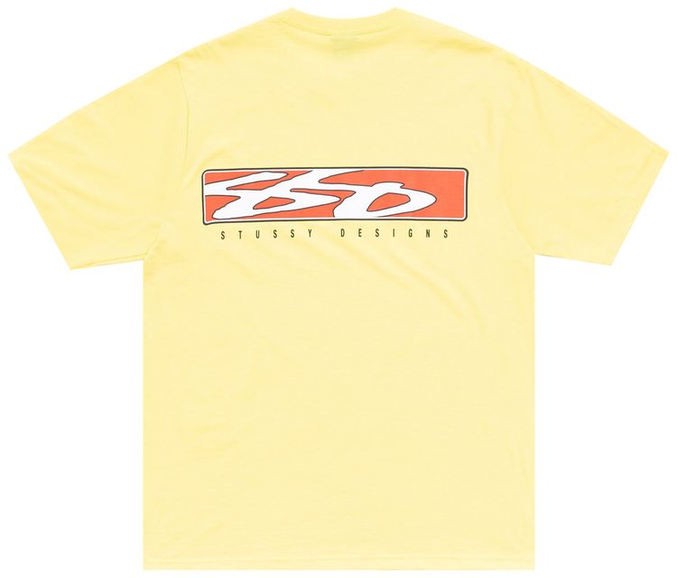 Stussy S Box Tee Lemon