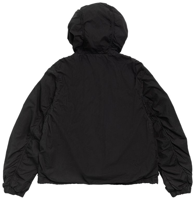 Stussy Double Cotton Hooded Jacket Black