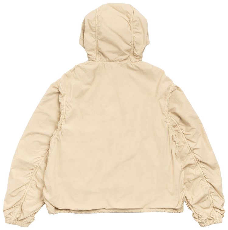Stussy Double Cotton Hooded Jacket Sand