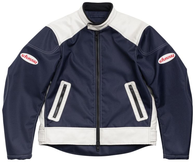 Stussy Moto Jacket Navy