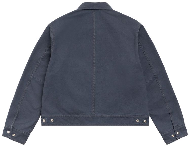 Stussy Work Jacket Collared Blue