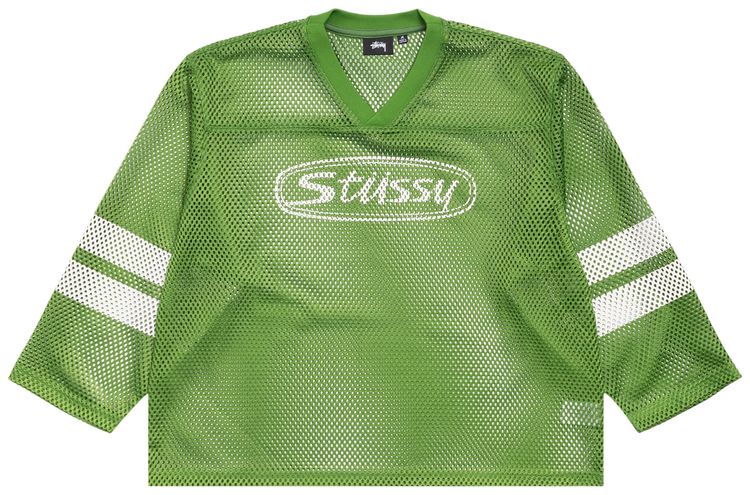 Stussy Trucker Team Jersey Green