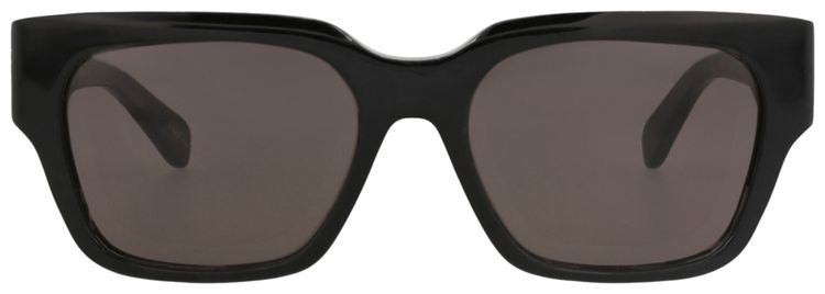 Chloe Square Recycled Acetate Sunglasses BlackGrey