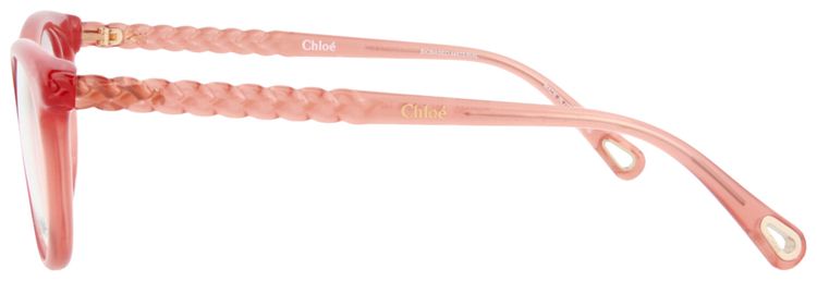 Chloe Cat Eye Bio Injection Optical Frames PinkTransparent