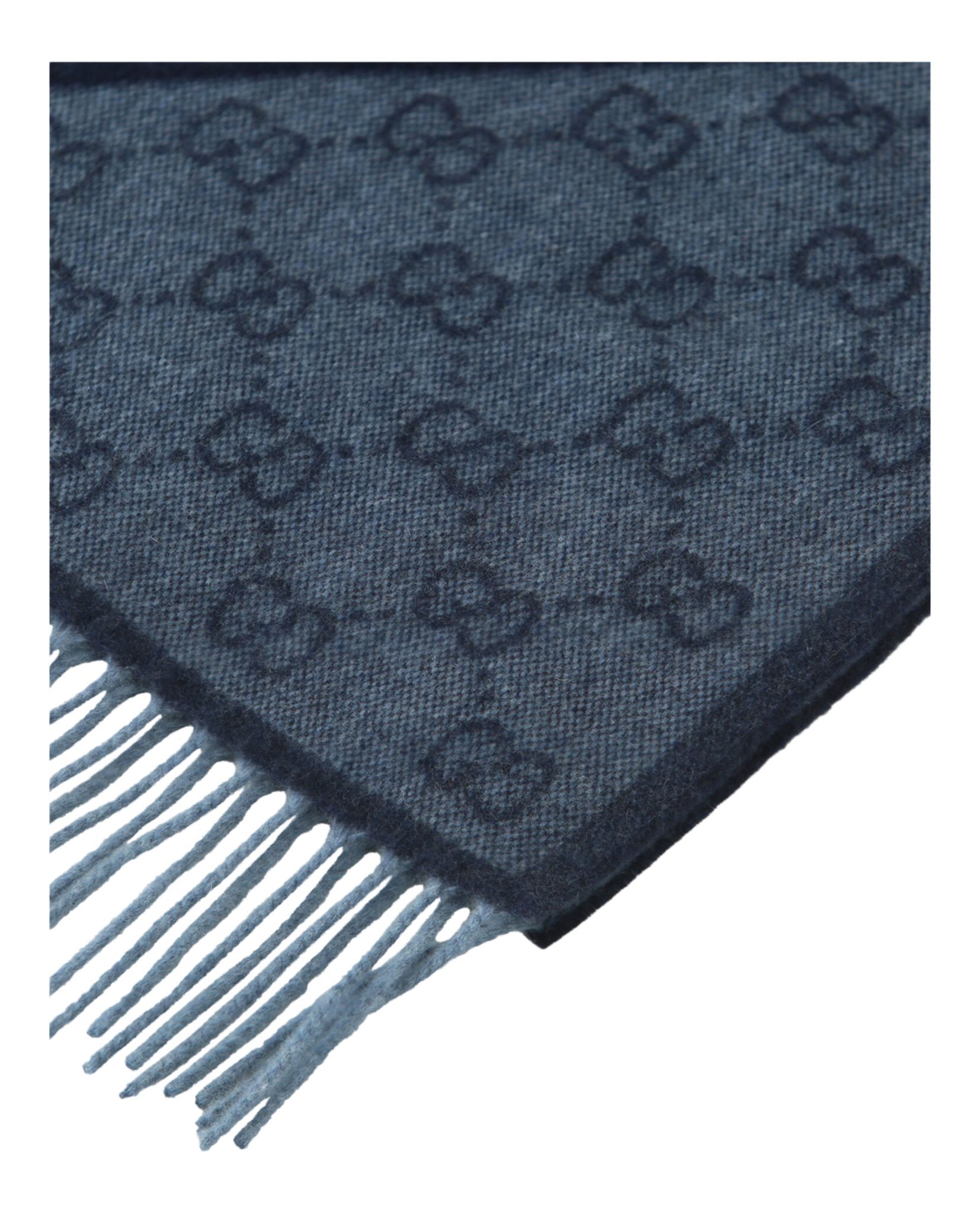 Buy Gucci Nikky Wool Scarf 'Midnight Blue' - 570603 3G200 4068 | GOAT