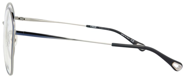 Chloe Round Metal Optical Frames BlueTransparent