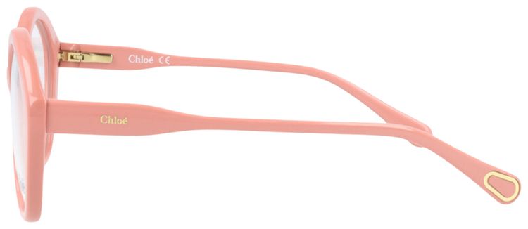 Chloe Square Acetate Optical Frames PinkTransparent