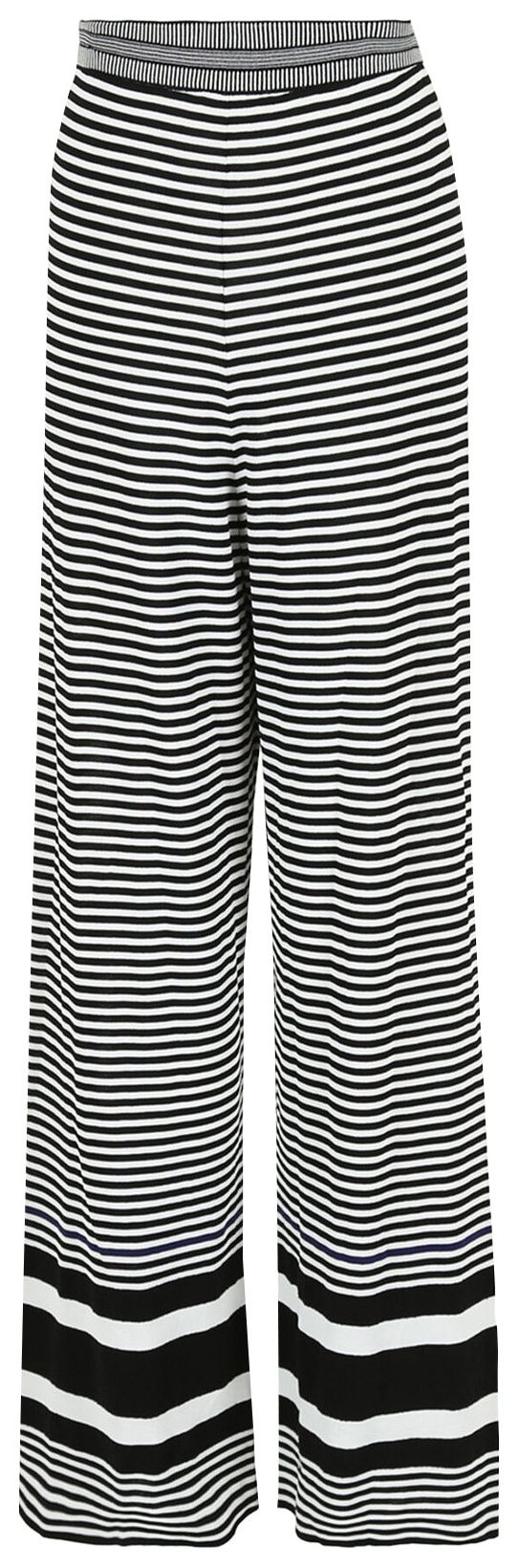 Ferragamo Striped Knit Pants Multicolor