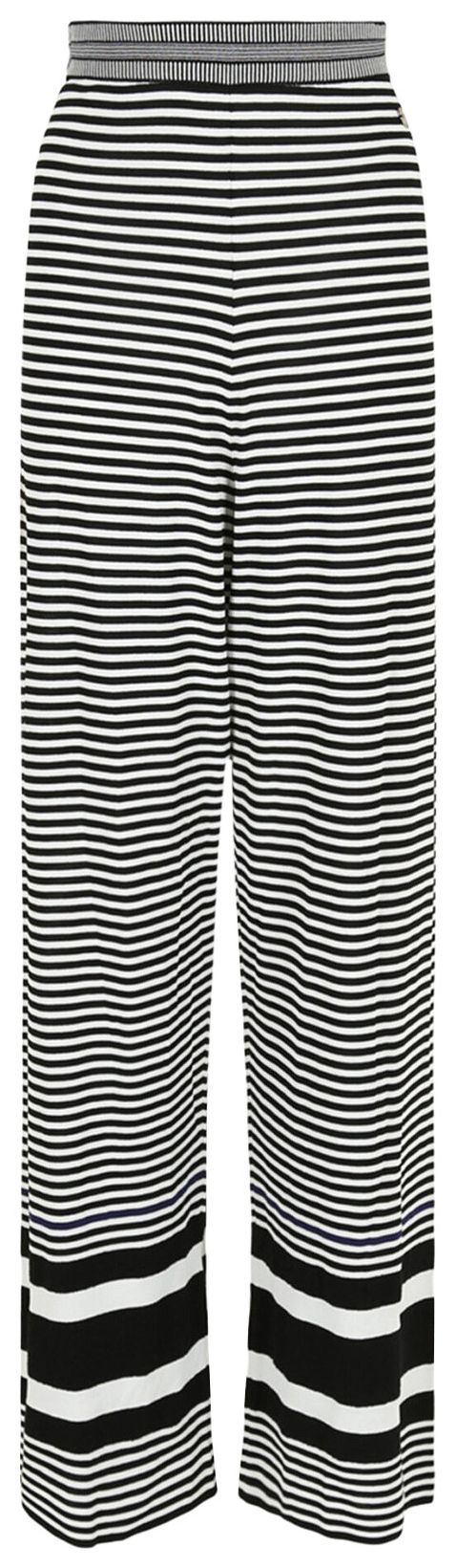 Ferragamo Striped Knit Pants Multicolor