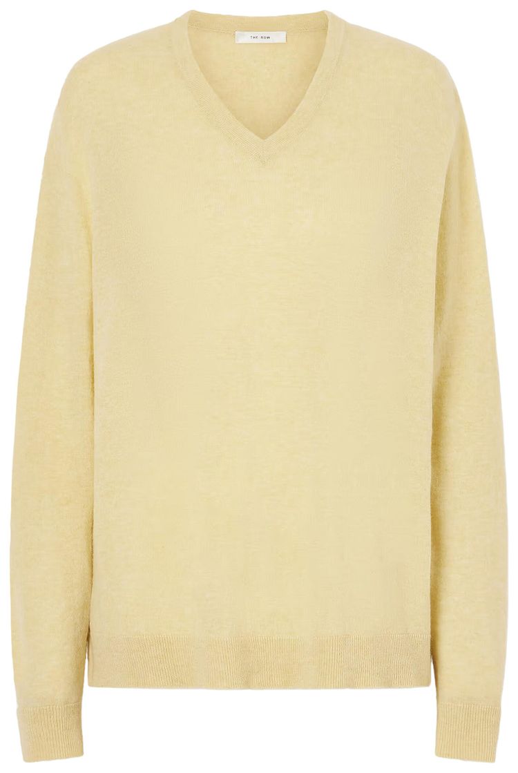 The Row Nian Top Pale Yellow