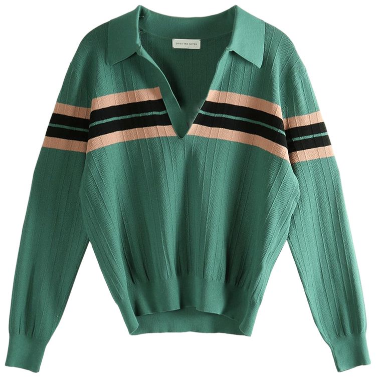 Dries Van Noten Maona Sweater Pine