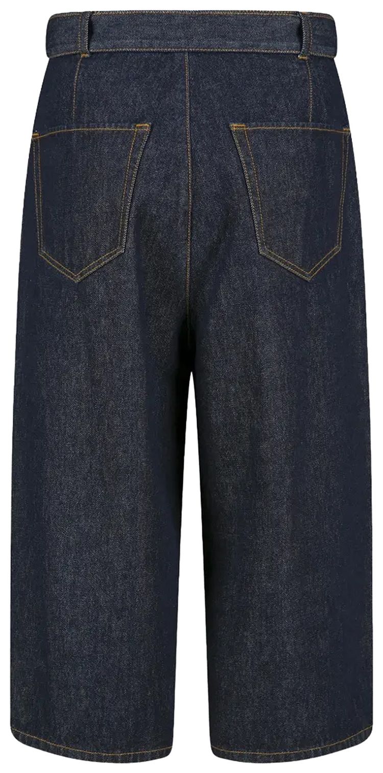 Dries Van Noten WashedBleached Heavyweight Pants Indigo