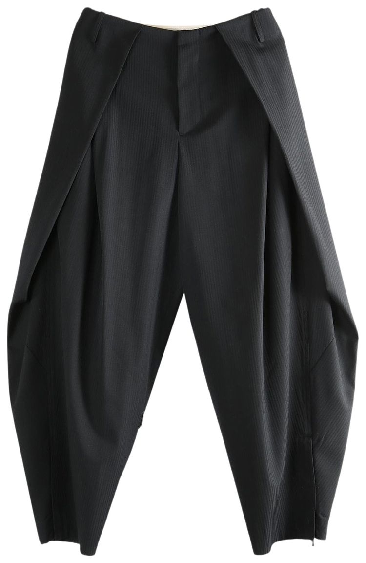 Ader Error Elegant Wide Leg Pants Noir