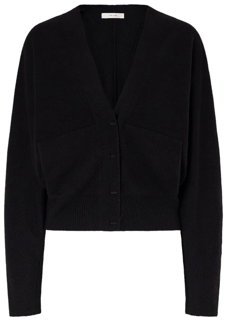 The Row Navona Cardigan Black