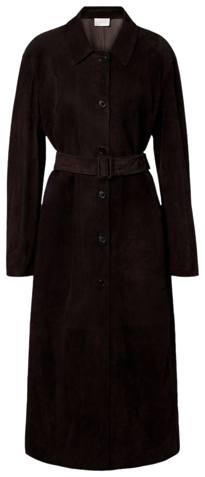 The Row Kendra Coat Chestnut Brown