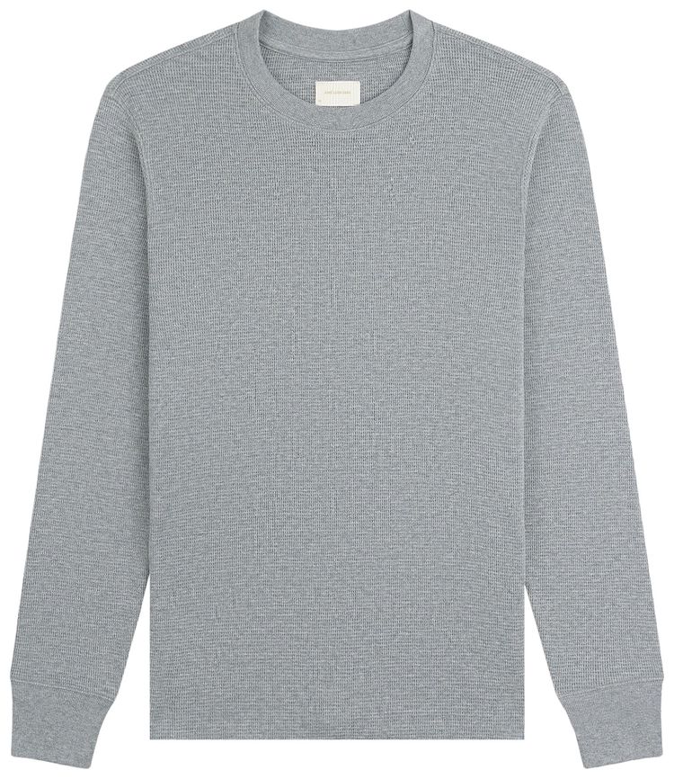 Aime Leon Dore Long Sleeve Waffle Thermal Heather Grey