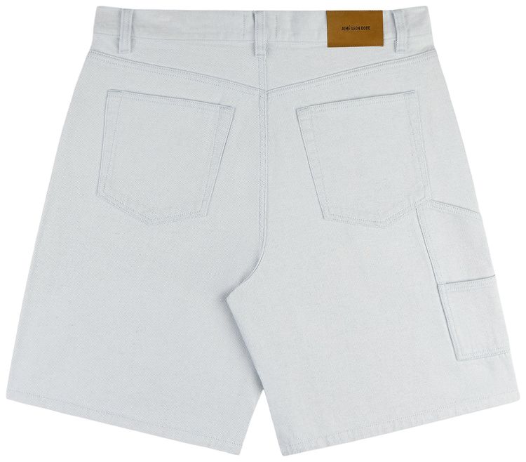 Aime Leon Dore Denim Short Light Wash