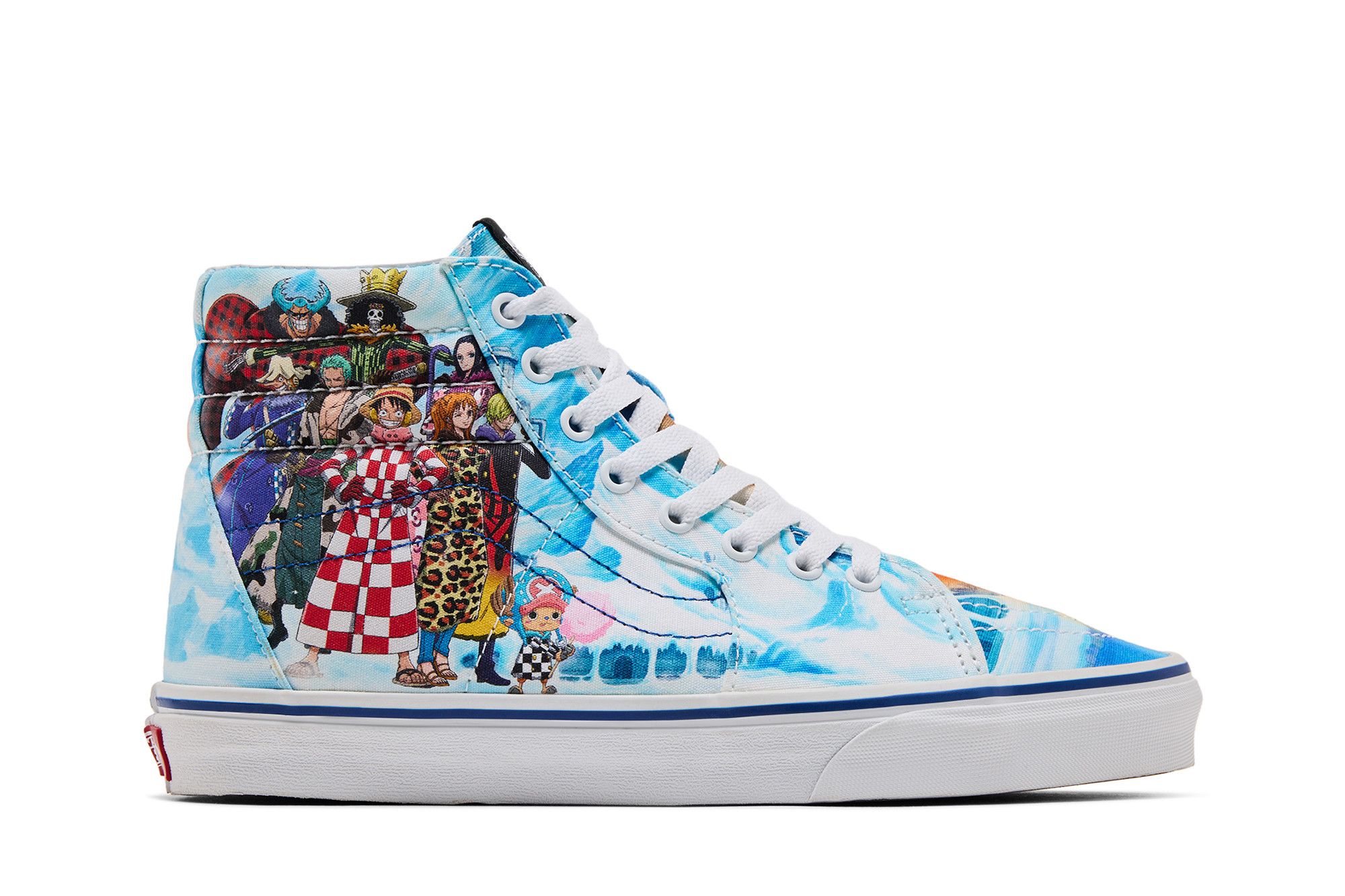 Buy One Piece x Vans Sk8-Hi 'Punk Hazard' - VN0007NS448 | GOAT CA