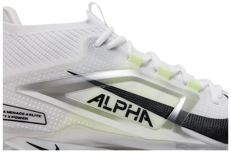 Nike Alpha Menace 4 Elite White Black
