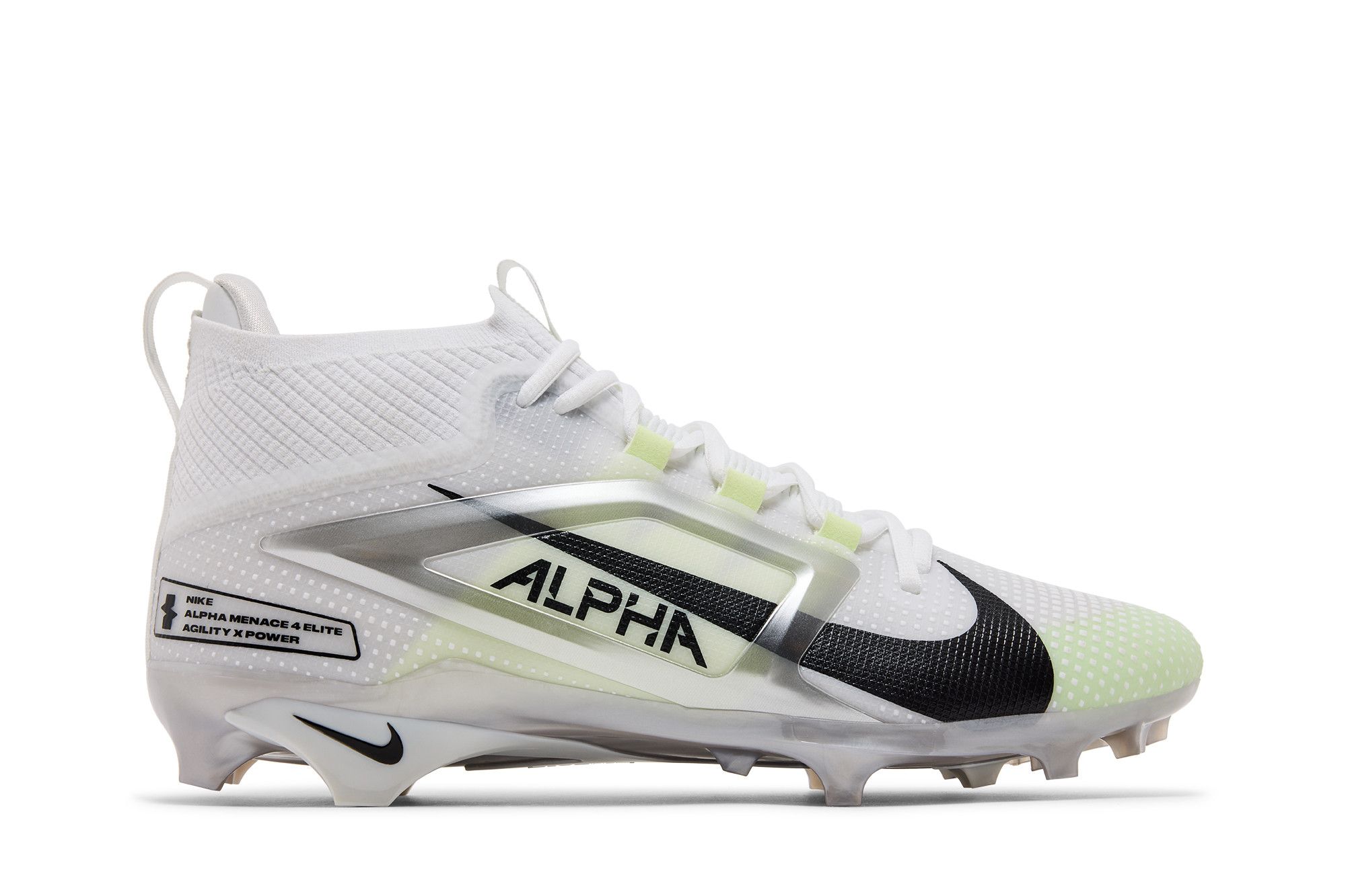 Buy Nike Alpha Menace 4 Elite 'White Black' - FD7036 100 | GOAT CA