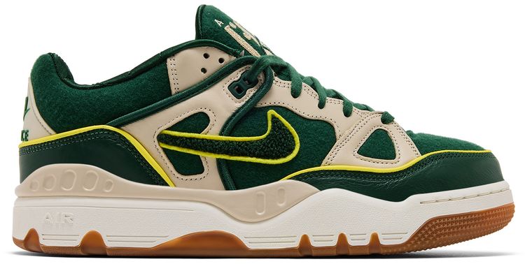 Nigo x Nike Air Force 3 SP College Pack   Forest Green