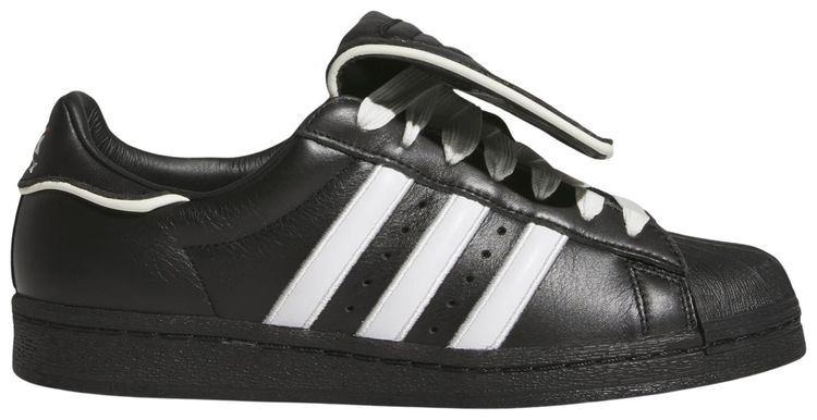Avirex x adidas Superstar Black White