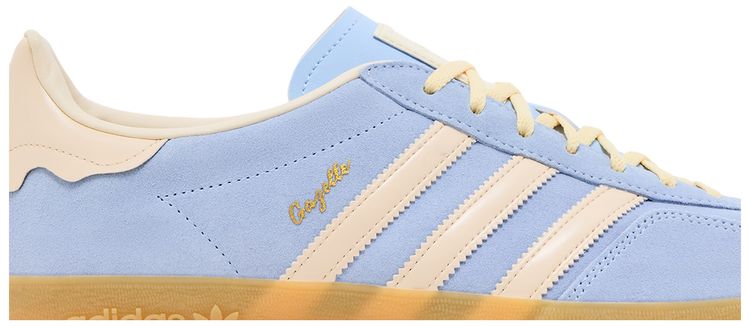 adidas gazelle silver green womens adidas Women's Originals Gazelle Indoor "Clear Sky Sky White" main image 0