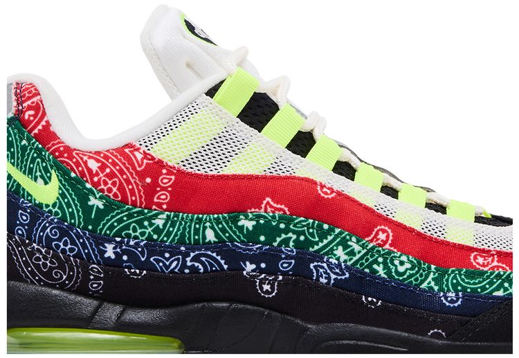 Nike Air Max 95 OG Big Bubble   Paisley Neon