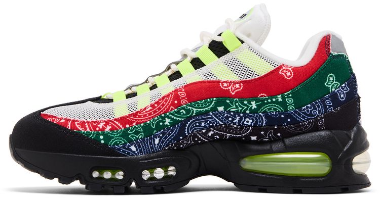 Nike Air Max 95 OG Big Bubble   Paisley Neon