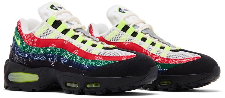 Nike Air Max 95 OG Big Bubble   Paisley Neon