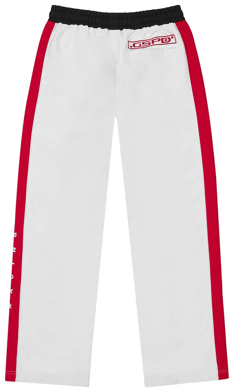 Godspeed GRC Track Pants WhiteBlackRed